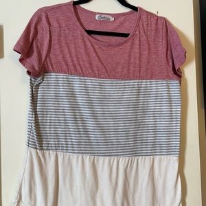Color block t shirt